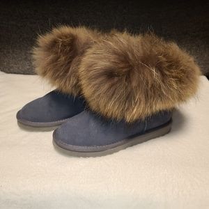 UGG Ankle Boots, charcoal, size 7